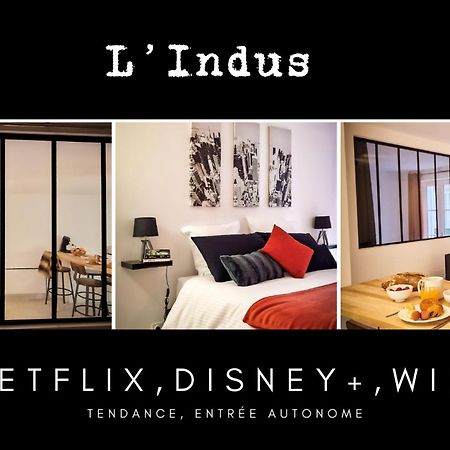 L'Indus 3 Etoiles Wifi, Netflix, Disney, Coeur De Bastide Villefranche-de-Rouergue Εξωτερικό φωτογραφία